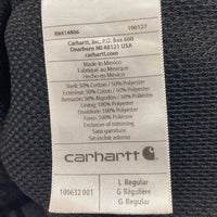 Carhartt カーハート 100632-001 Rain Defender ジップアップスウェットパーカー ブラック sizeL 瑞穂店