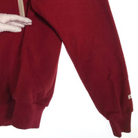 70-80's THE NORTH FACE ノースフェイス ハーフジップ プルオーバー フリースジャケット ラグランスリーブ ボルドー TALON USA製 Size M 福生店