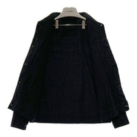 OURET オーレット コットンリネン ジャケット ブラック size1 瑞穂店