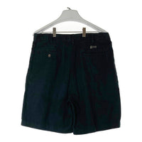 CHAPS RALPH LAUREN チャップスラルフローレン リネン ツータックショートパンツ ブラック size32 瑞穂店