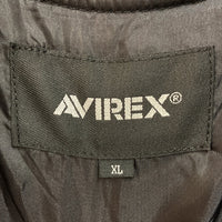 AVIREX アヴィレックス 2トーン ビッグ フリース フルジップパーカー 迷彩xホワイト sizeXL 瑞穂店