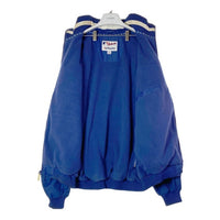 Majestic マジェスティック AJ700 MLB Los Angeles Dodgers ドジャース 裏地フリース 中綿ジャケット スタジャン ネイビー size3XL 瑞穂店