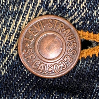 80's Levi's リーバイス 70507-0217 ケミカルウォッシュ デニムトラッカージャケット インディゴ Size XL 福生店