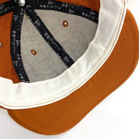 90's New Era ニューエラ 59FIFTY LOW PROFILE NBA ニューヨーク・ニックス ウールベースボールキャップ ダークオレンジ USA製 Size 7 1/4 (57.7cm) 福生店