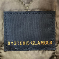 Hysteric Glamour ヒステリックグラマー 0134AC03 ラムレザーN3-B PRIMALOFT プリマロフト カーキ ブラック sizeF 瑞穂店