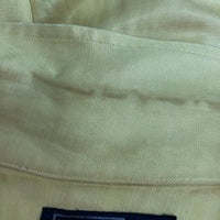 Polo Ralph Lauren ラルフローレン CALDWELL シルクリネン 開襟 オープンカラーシャツ 無地 イエロー sizeL 瑞穂店