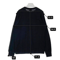 DIESEL ディーゼル T-JUST-LS-K2 ラバープリント 長袖Tシャツ ブラック sizeL 瑞穂店