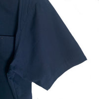 HARD LUCK ハードラック LADY G GUADALUPE BUTTON UP S/S WORK SHIRT レディー ジー グアダルーペ マリア ワークシャツ ネイビー Size M 福生店