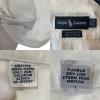 Ralph Lauren ラルフローレン YARMOUTH ボタンダウンシャツ 長袖 ホワイト Size 17 1/2 福生店