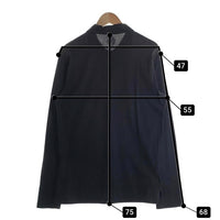 CHROME HEARTS クロムハーツ クロスボールボタン 長袖 ポロシャツ ブラック Size M 福生店