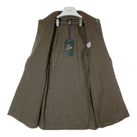 Needles ニードルズ NS230 Pinstripe Work Shirt ピンストライプ ワークシャツ ブラウン sizeL 瑞穂店