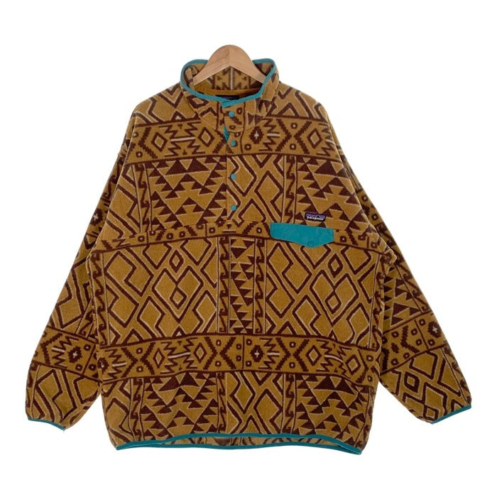 patagonia パタゴニア SYNCHILLA SNAP-T シンチラ スナップT プルオーバーフリースジャケット 総柄 マルチ  25450FA14 Size XXL 福生店