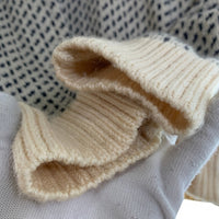 Niffi THE NAUTICAL RANGE ニッフィ ザ ノーティカル レンジ DOVER CREW NECK SWEATER バーズアイ ニット セーター ナチュラル イギリス製 Size S 福生店