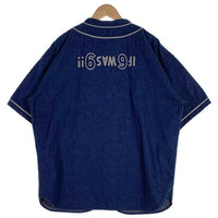 TENDERLOIN テンダーロイン 21SS BASEBALL SHT S/S DENIM RH デニム 半袖 ベースボールシャツ インディゴ Size L 福生店