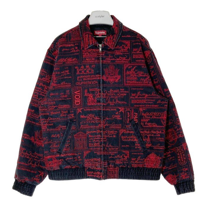 SUPREME シュプリーム 20SS Checks Embroidered Denim Jacket チェック ...