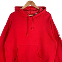 90's MARLBORO COUNTRY STORE マルボロ プルオーバースウェットパーカー レッド ワッペン USA製 Size L 福生店