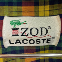 IZOD LACOSTE アイゾッド ラコステ スウィングトップ 裏地チェック ネイビー sizeL 瑞穂店