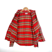 70's BIG MAC ビッグマック フランネルチェックシャツ レッド Size M 福生店