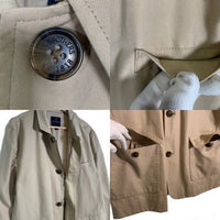 Brooks Brothers ブルックスブラザーズ コットンジャケット ジップアップ ハーフ丈 ベージュ Size L 福生店