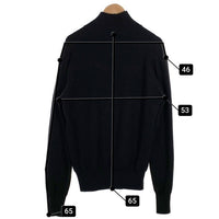 CORE FIGHTER コアファイター ハーフジップ ニット カーディガン ブラック Size XL 福生店