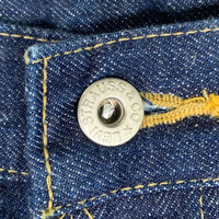 80's LEVI'S リーバイス 701XX BIG E 復刻 バックルバック テーパードデニムパンツ インディゴ 紙パッチ 日本製 89年 Size 34×33 福生店