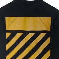 MONCLER モンクレール OFF-WHITE オフホワイト MAGLIA T-SHIRT ナンバリング バックプリント Tシャツ ブラック B209H8001250 Size S 福生店