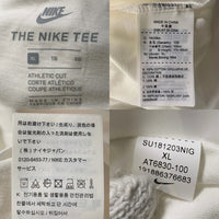 NIKE ナイキ シューズボックス ポケットTシャツ ホワイト AT6830-100 Size XL 福生店
