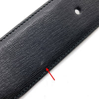 DOLCE&GABBANA ドルチェアンドガッバーナ DGバックル レザーベルト ブラック Size 100cm-40インチ 瑞穂店