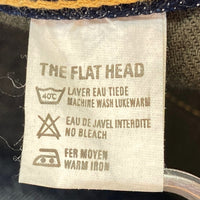 THE FLAT HEAD フラットヘッド 3003W ワイドストレート 大戦モデル デニムパンツ インディゴ size32 瑞穂店