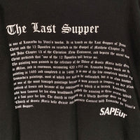 SAPEur サプール The Last Supper プルオーバースウェットパーカー ブラック 最後の晩餐 Size L 福生店