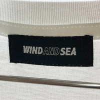 WIND AND SEA ウィンダンシー WDS-ITLIV-02 its a living Tシャツ ホワイト sizeM 瑞穂店