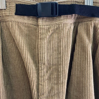 BEAMS ビームス ウェビング バギー コーデュロイパンツ ベージュ sizeL 瑞穂店