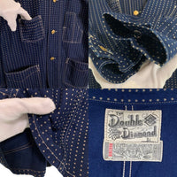 THE REAL McCOY'S ザ リアルマッコイズ Double Diamond ダブルダイヤモンド スターウォバッシュ カバーオール ジャケット Size 34 福生店