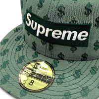 SUPREME シュプリーム 18SS Monogram Box Logo New Era モノグラム ボックスロゴ ニューエラ ベースボールキャップ グリーン 59FIFTY Size 8 (63.5cm) 福生店