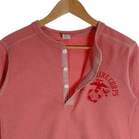 TOYS McCOY トイズマッコイ マックヒル U.S.MARINE CORP ヘンリーネック カットソー ピンク Size M 福生店
