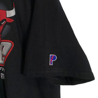 90's NBA CHICAGO BULLS シカゴ・ブルズ 1998 PLAYOFFS Last Dance ラストダンス プリントTシャツ ブラック PRO PLAYER Size XL 福生店