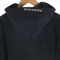 SUPREME シュプリーム 21SS NIKE ナイキ Half Zip Hooded Sweatshirt ハーフジップ プルオーバースウェットパーカー ブラック DB2842-010 Size M 福生店
