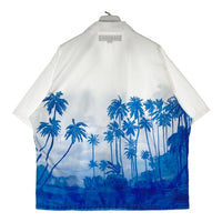 NEIGHBORHOOD ネイバーフッド 24SS 241TSNH-SHM07 PALM TREE HAWAIIAN SHIRT SS ホワイト×ブルー sizeL 瑞穂店