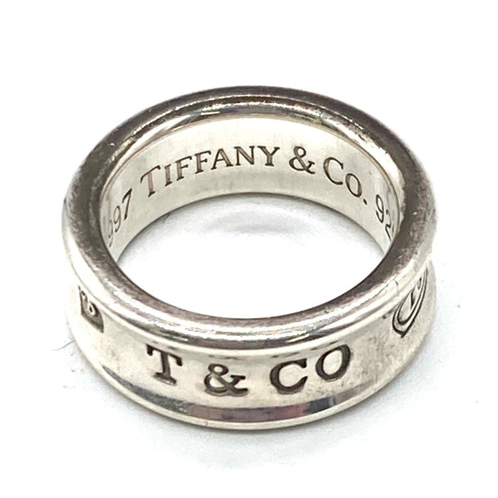美品 ティファニー 1837 リング　7号 Tiffany&Co. ティファニー 1837 ミディアムリング シルバー925