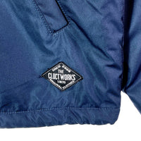 CLUCT WORKS クラクトワークス 裏ボア コーチジャケット ネイビー size-※サイズタグ・品質タグなし・袖シミあり 瑞穂店