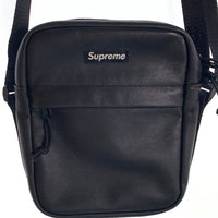 SUPREME シュプリーム 24AW Leather Shoulder Bag レザーショルダーバッグ ブラック 福生店