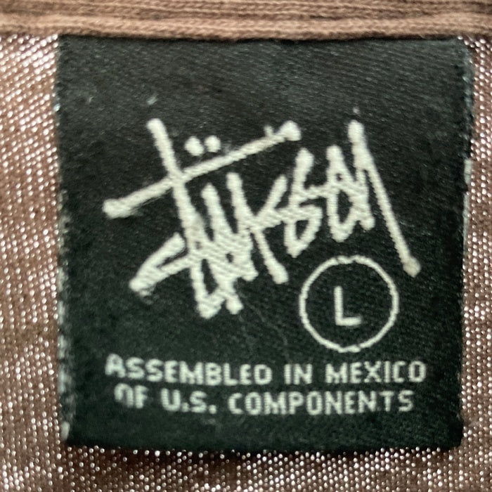 Stussy ステューシー キッズフォト Tシャツ ブラウン sizeL 瑞穂