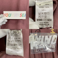WIND AND SEA ウィンダンシー -YOU AND SEA- WDS CUSTOM L/S Tee プリント ロングスリーブTシャツ MERLOT WDS-O-YAS-23-Q3-01 Size L 福生店