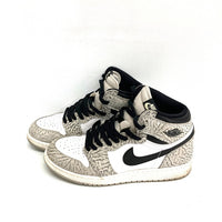 NIKE ナイキ GS Air Jordan 1 High OG White Cement エアジョーダン1 ハイ スニーカー ホワイト size25cm 瑞穂店