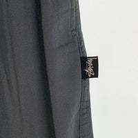 80-90's STUSSY ステューシー ビーチパンツ イージー グリーン グレー USA製 黒タグ Size M 福生店