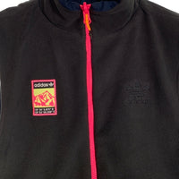 adidas アディダス リバーシブル ベスト ブラック ネイビー フリース ポリエステル FR0595 Size JP M 福生店