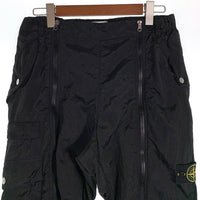 STONE ISLAND ストーンアイランド 22AW NYLON METAL IN ECONYL Front Zip Cargo Pants ナイロンメタル カーゴパンツ ブラック 77153169 Size W31 福生店