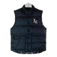 SCHOTT ショット PLAYBOY プレイボーイ 中綿ベスト ブラック sizeL 瑞穂店