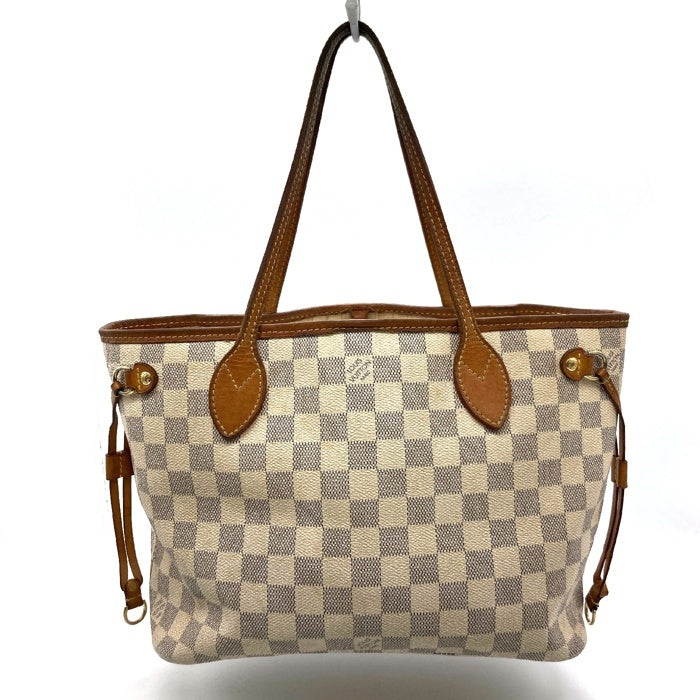 LOUIS VUITTON ルイヴィトン ネヴァーフルPM N51110 ダミエアズール トートバッグ オフホワイト 瑞穂店