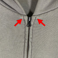 YZY GAP イージーギャップ ZIP-UP HOODIE ジップアップ スウェットパーカー トープ Size L 福生店